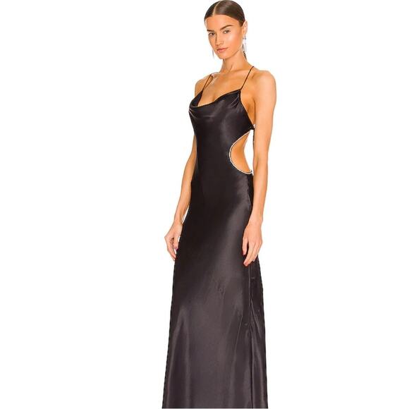 Revolve LPA Amali Dress in Black Size: S - Picture 1 of 9